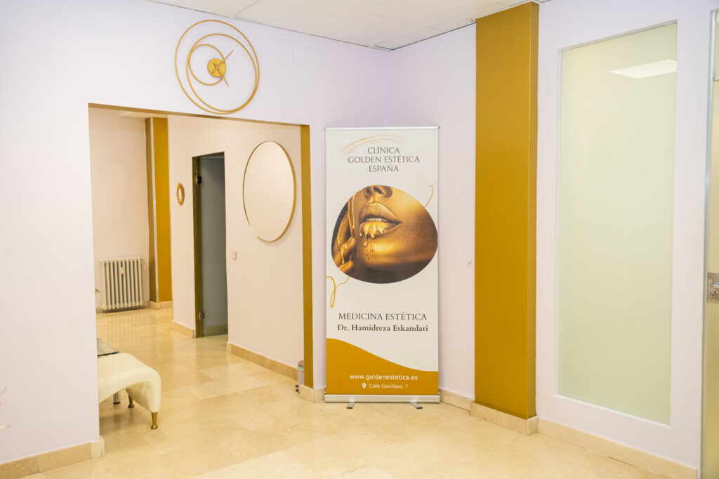 sala espera clinica golden estetica españa